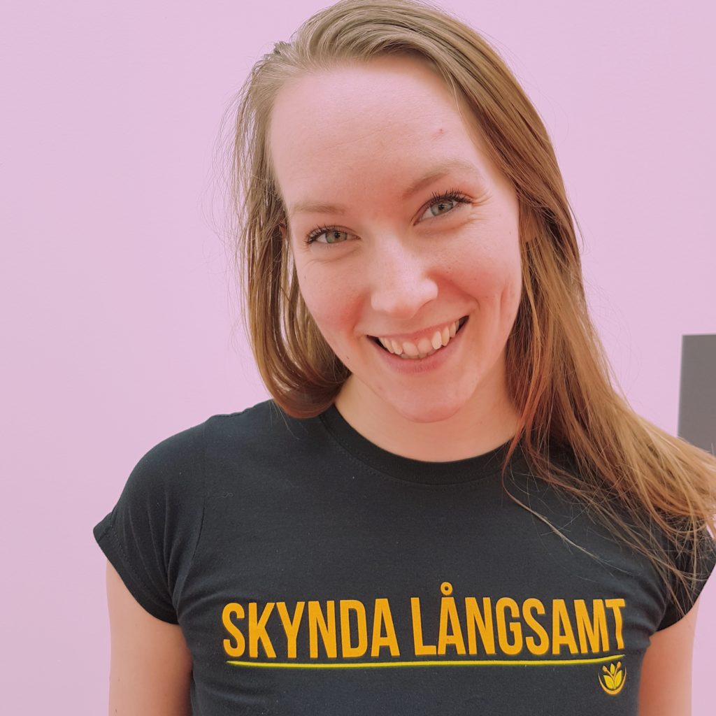 Skynda långsamt Tshirt Dam Dam Tshirt